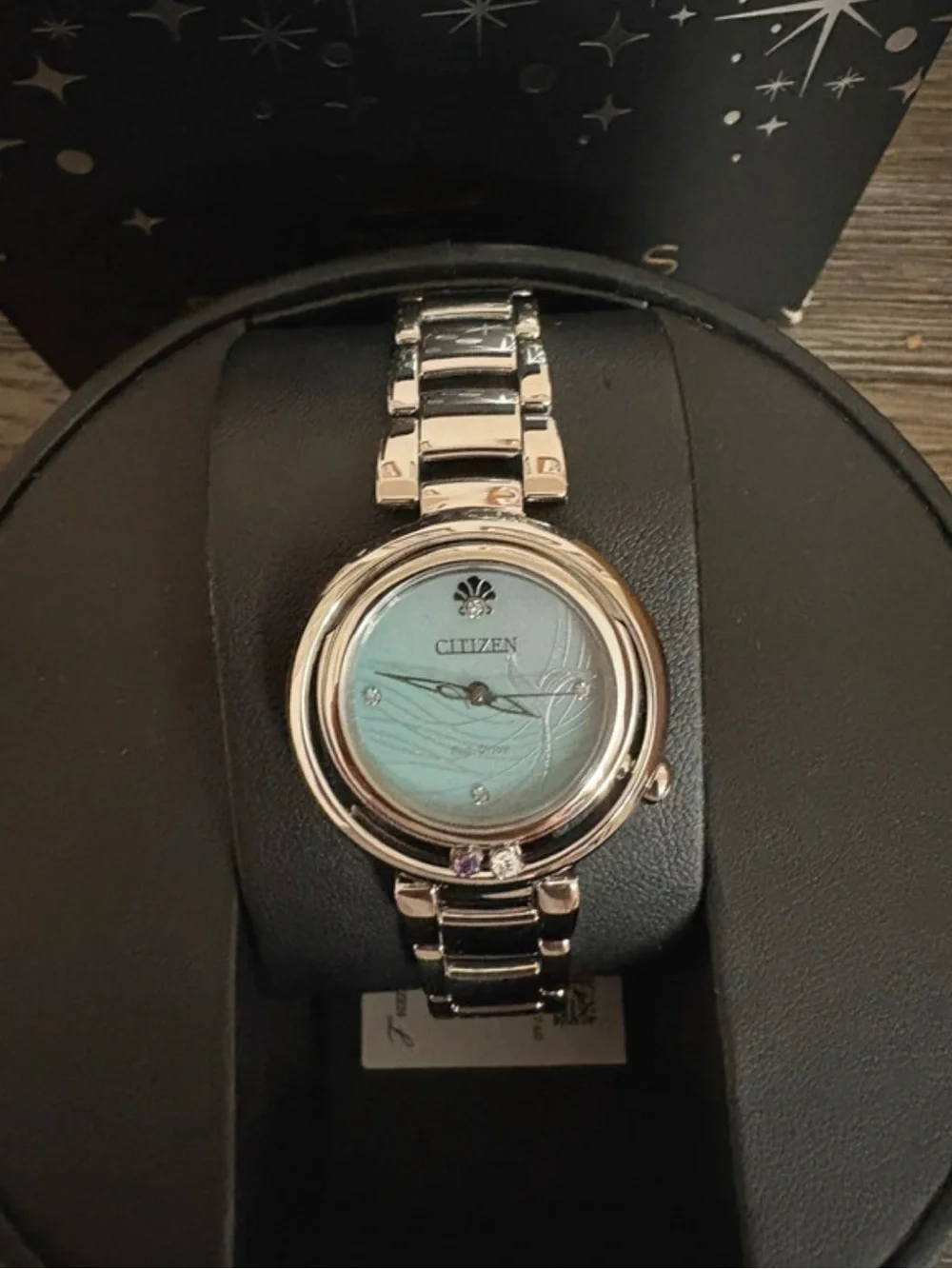 Citizen EM0820-56N ARIEL DISNEY PRINCESS Eco-Drive Diamond Womens Watch